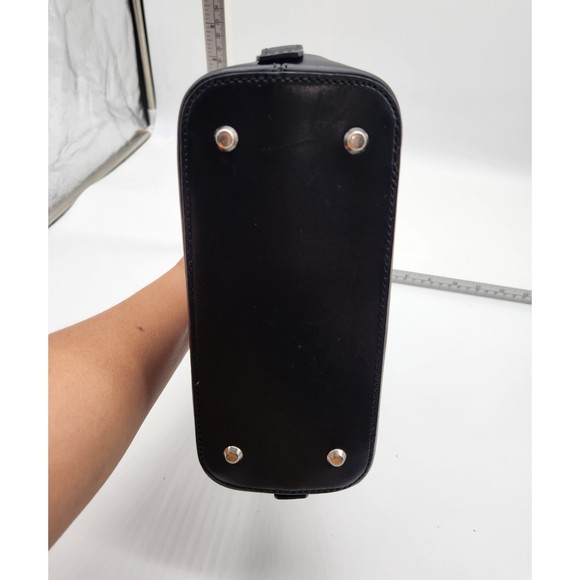 BURBERRY Mini Plaid Wool Alma Handbag 156BURXHA - Picture 6 of 15